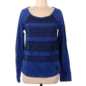 NWT EXPRESS SWEATER, SIZE MEDIUM,  BLACK AND BLUE
